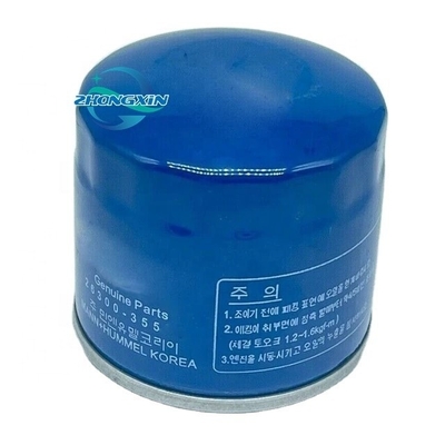 Hyundai CEED Filtro de aceite metálico para automóviles 26300-35503 2630035503 2630035500 Eficiencia