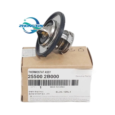 Termostato de refrigerante del motor de automóviles para KIA HYUNDAI 25500-2B000 255002B000 y duradero