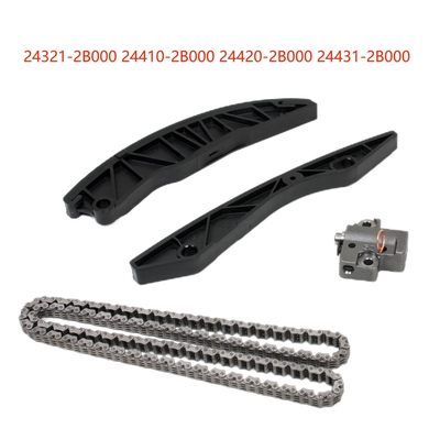 24410 2B000 Kit de cadena de tiempo 24321-2B000 24431-2B000 24420-2B000 1.6L para el Hyundai i30